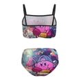 thumbnail image 2 of Game Kirby Children's Swimsuit Girls Swimwear 2 Piece Bikini Sets Tankini Summer Beach Vacation Bathing Suit Beachwear, 2 of 7