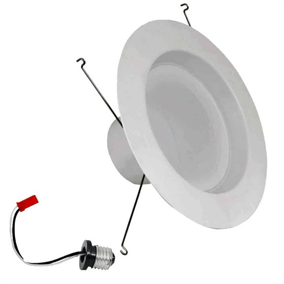 Feit Electric Enhance 5-6 in. Trim LED 10.2W (75W Eq.) 925 Lumens 2700K White Recessed Light