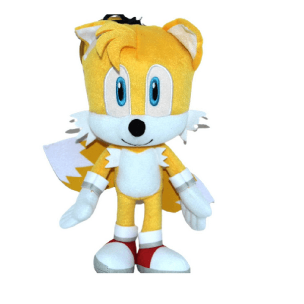 Sonic The Hedgehog Tails 12 inch Plush with Zipper Pocket & Clip -  