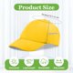 thumbnail image 2 of Gorras de béisbol IJRPLM pack de 10 para niños 50‑54 cm DIY, 2 of 7