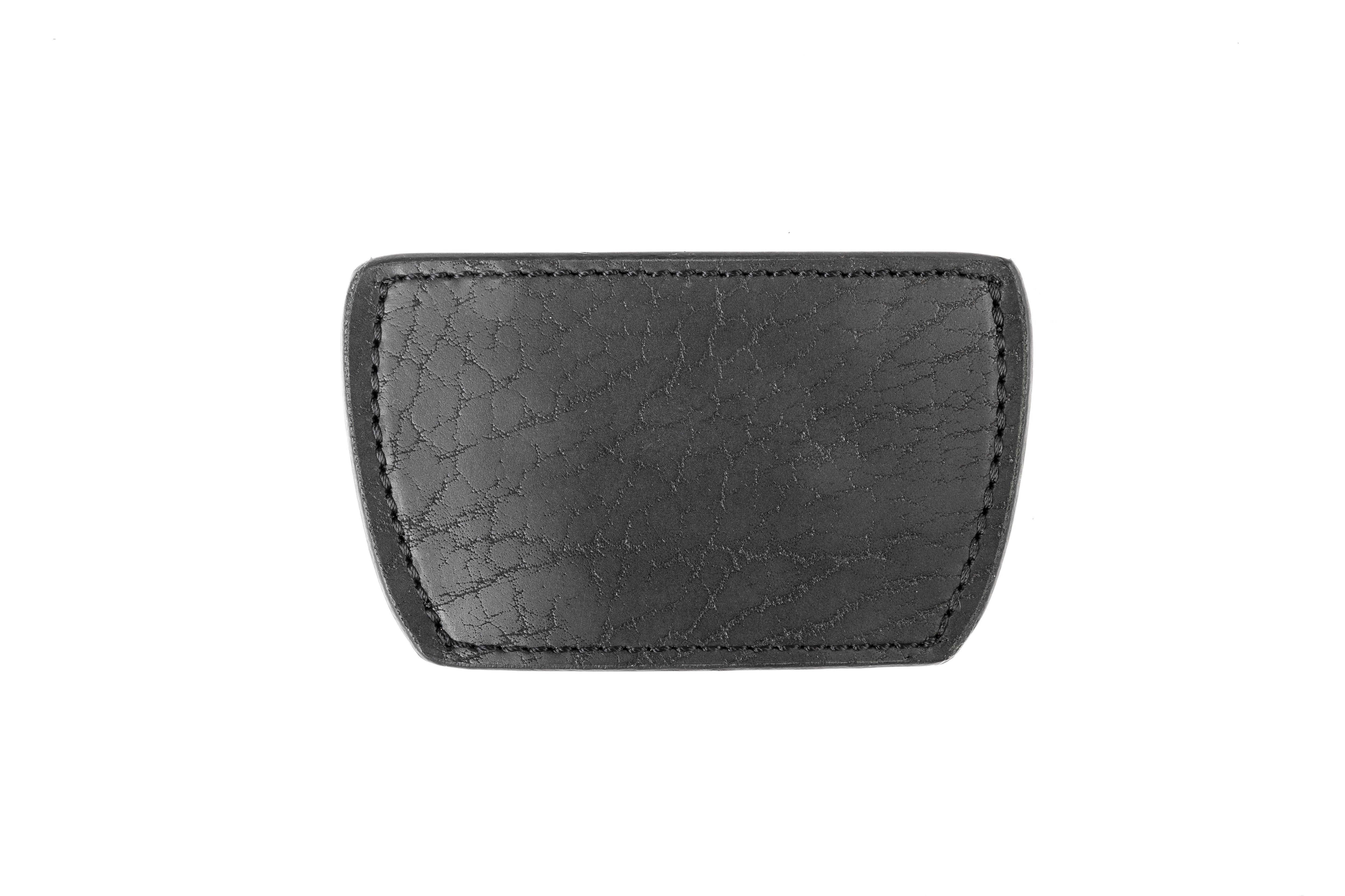 Saddle Mate Leather Universal Gun Holster, Black, for Large Frame Pistols, Ambidextrous