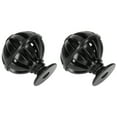 thumbnail image 4 of Cabinet Knob, Hollow Wardrobe Knob 2Set Exquisite Birdcage  For Kitchen For Office For Bathroom 366 Birdcage Black, 4 of 8