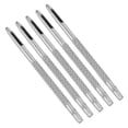 thumbnail image 1 of 20Pcs Leather Hole Punch, Carbon Steel Chromeplated Assorted Sizes Leather Punch Tool with Anti Slip Design Craft Hole Punch, 1 of 7