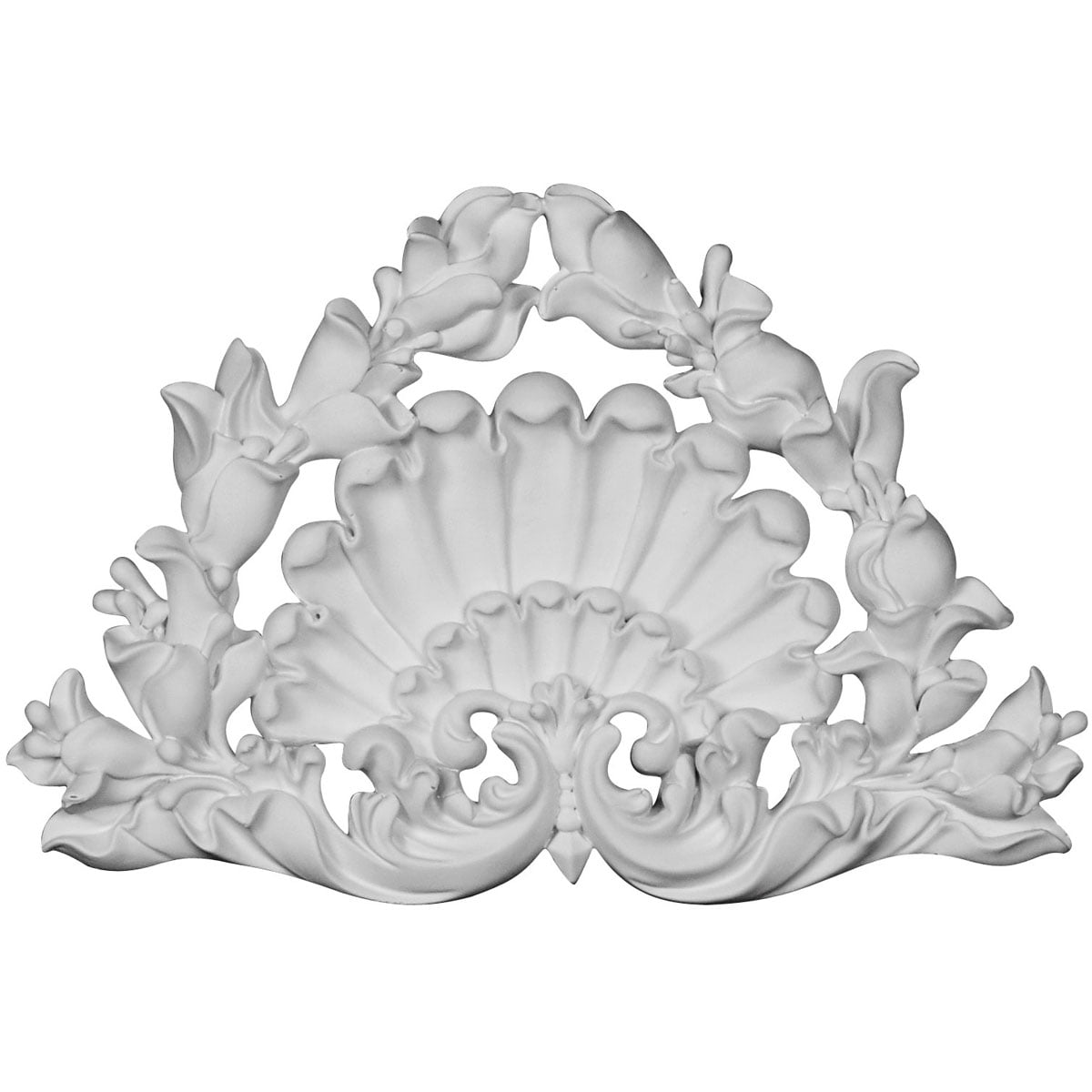 8 1/4'W x 5 1/4'H x 5/8'P Shell Center Onlay