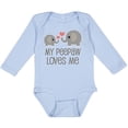 thumbnail image 3 of Inktastic My Peepaw Loves Me Grandchild Boys or Girls Long Sleeve Baby Bodysuit, 3 of 5