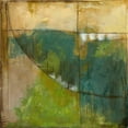 thumbnail image 2 of Goldberger, Jennifer 26x26 Gold Ornate Wood Framed with Double Matting Museum Art Print Titled - Four Corners III, 2 of 4