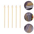 thumbnail image 4 of 5 Pcs Brochettes Plates pour Barbecue Aiguilles de Rôtissage en Acier Inoxydable, 4 of 9
