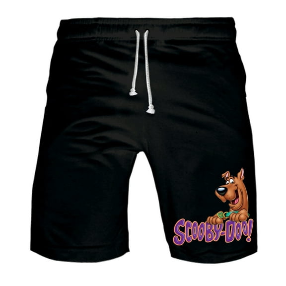 Scooby Doo Cartoon Sweatshorts Women Men's Running Shorts Harajuku Outdoor Sportwear