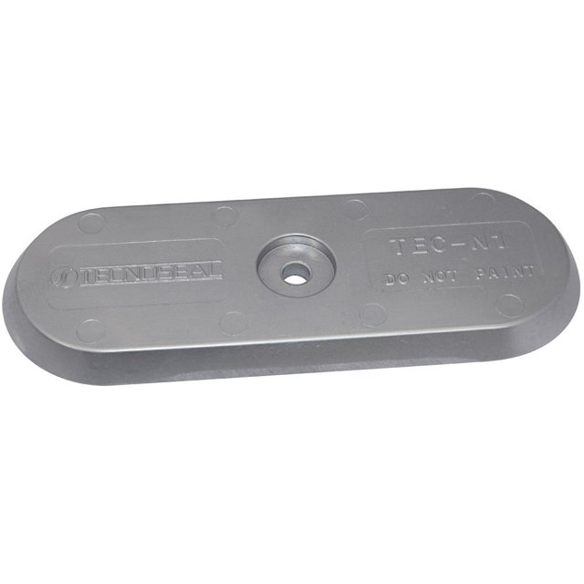 Placas anódicas Tecnoseal Tec-N1 Downeaster Zinc Powneaster de 8.5 pulgadas