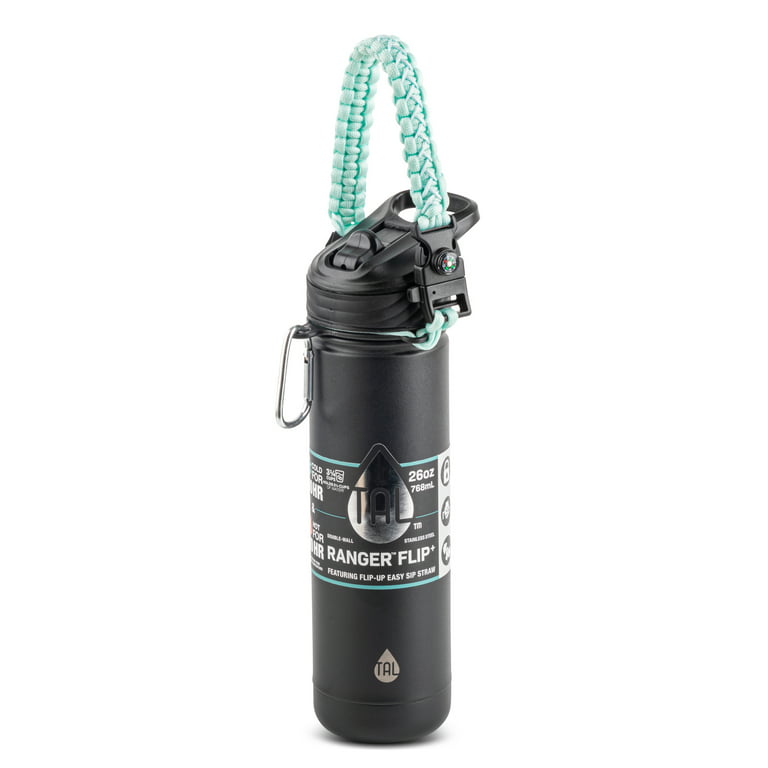 TAL Paracord Strap for Water Bottle, Mint 