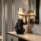 thumbnail image 1 of Monkey Table Lamp With Top Hat Sculptural Desk Lamp 13.8Inch/35cm Desk Lamp Resin Bedside Night Light For Living Room Bedroom Office, 1 of 8