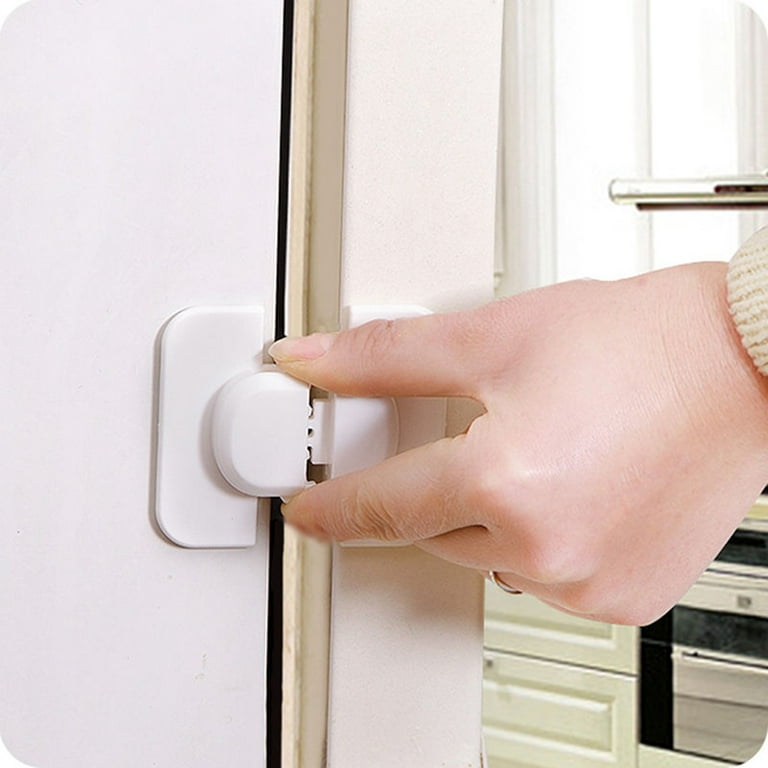 JETTINGBUY Safety Refrigerator Fridge Freezer Door Lock Latch Catch for  Toddler Child WFCA 
