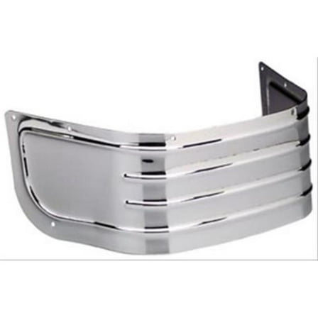 Bikers Choice Chrome Ribbed Fender Skirt for Harley Davidson 2008-2009 Models