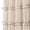 thumbnail image 6 of Psoiuetr Ruffle Vintage Shower Curtain Boho Farmhouse Shower Curtain for Bathroom Beige 72" L x 72" W, 6 of 6