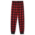 thumbnail image 2 of Sleep On It Boys 2-Pack Fleece Pajama Pants - Green, 12-14, 2 of 6