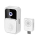 thumbnail image 2 of Tuya 1080P timbre de puerta inalámbrico cámara visión nocturna 2,4G WiFi intercomunicador (blanco) Universal Accesorios Electrónicos, 2 of 8
