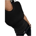 thumbnail image 3 of Summer Slim Fit Short Sleeve Women Crew Neck T Shirt, 3 of 4