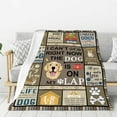 thumbnail image 5 of Dog Mom Gifts for Women, Dog Mom Gifts Throw Blanket 50"x60", Dog Lovers Gifts for Women, Gifts for Dog Lovers, Best Dog Mom, Best Gifts for Dog Owners, 5 of 6