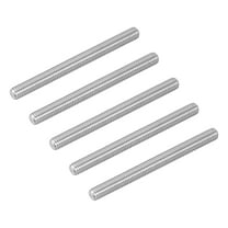 5Pcs M8-1.25x90mm Fully Threaded Rods, 304 Stainless Steel Thread Bar Studs