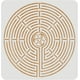 thumbnail image 1 of Plantilla de laberinto de meditación reutilizable de 11,8 x 11,8 pulgadas, plantilla de dibujo de laberinto, plantillas de pintura de puntos de mandala, plantilla de meditación, 1 of 7