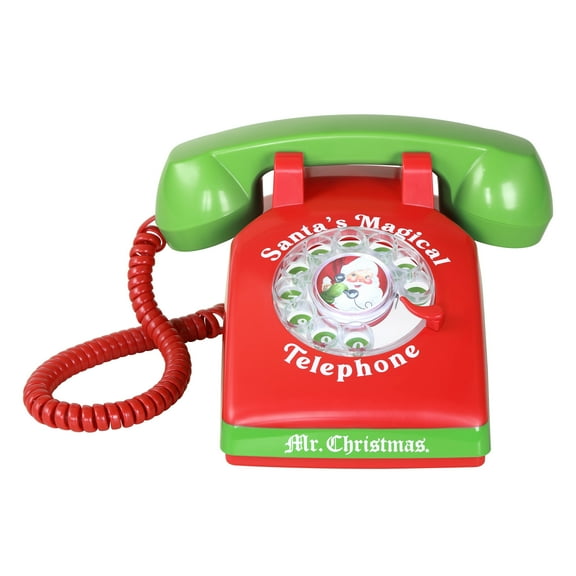 Mr. Christmas 8 in. Santa's Magical Telephone