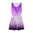 thumbnail image 3 of Summer Dress for Women,Dress for Women,Womens Summer Fashion Printing Pocket Sleeveless V-Neck Dress,Womens Summer Dress,Womens Summer Dress, 3 of 5