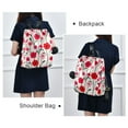 thumbnail image 4 of FORMRS Women's Travel Backpack Purse Anti-Theft Hidden Pockets Casual Shoulder Bag, Pink Floral, 4 of 7