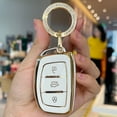 thumbnail image 5 of For Hyundai Tucson Santa Fe Rena Sonata Elantra Creta Ix35 Ix45 I10 I30 I40 Smart Key Case Cover Auto Accessories, 5 of 12