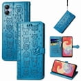 thumbnail image 2 of Funda Cartera FOXDOCK para Samsung Galaxy A04E , Flip PU con Relieve de Gatos y Perros, Tarjetero y Soporte, 2 of 6