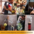 thumbnail image 6 of 30pcs Mixology Bartender Kit with Stand, Monteka 25oz Bar Set Cocktail Shaker Set, Professional Bartending Kit Home Bar Tools Set Bar Accessories, 6 of 8