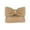 Khaki, variant on Straw Bag For Women Woven Bow Clutch Purses Solid Color Leisure Beach Handbag Summer Lightweight minimalist design Tote Bag