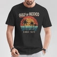 thumbnail image 2 of Gulf of Mexico Vintage Gulf of Mexico Since 1672 T-Shirt - Vintage Gulf of Mexico Shirt, Retro Coastal Apparel, Gulf History Design, Since 1672 Tee, 2 of 3