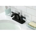 thumbnail image 2 of Kingston Brass KB4640NDL NuvoFusion 4 in. Centerset Bathroom Faucet, Matte Black, 2 of 3