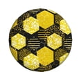thumbnail image 2 of Gaeub Geometric Pattern with Bee 14-17in Tire Cover, Spare Tire Cover, for Camper Caravan, Trailer, Car, Truck, SUV, Jeep - 16 inch, 2 of 9