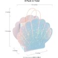 thumbnail image 2 of Cheerland Iridescent Sea Shell Gift Bags for Girl's Birthday, Beach, and Mermaid Party, 8 Pcs, 2 of 7