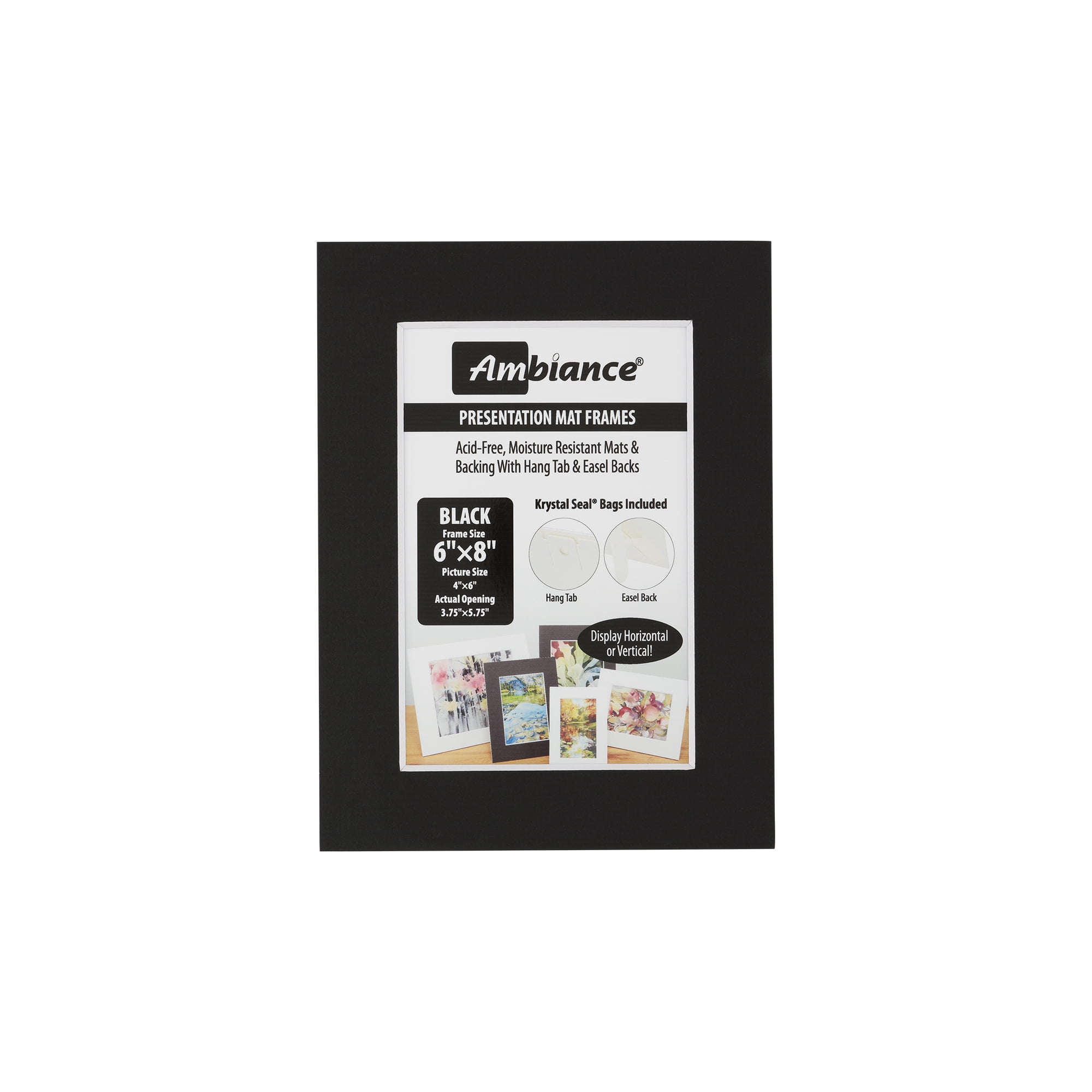 Ambiance Framing 5Pack Mat Frame Made for Displaying Pictures and Art with Multiple Display