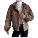 thumbnail image 1 of Chaqueta SANMU Chaqueta de ocio cómoda con solapa de felpa, 1 of 1