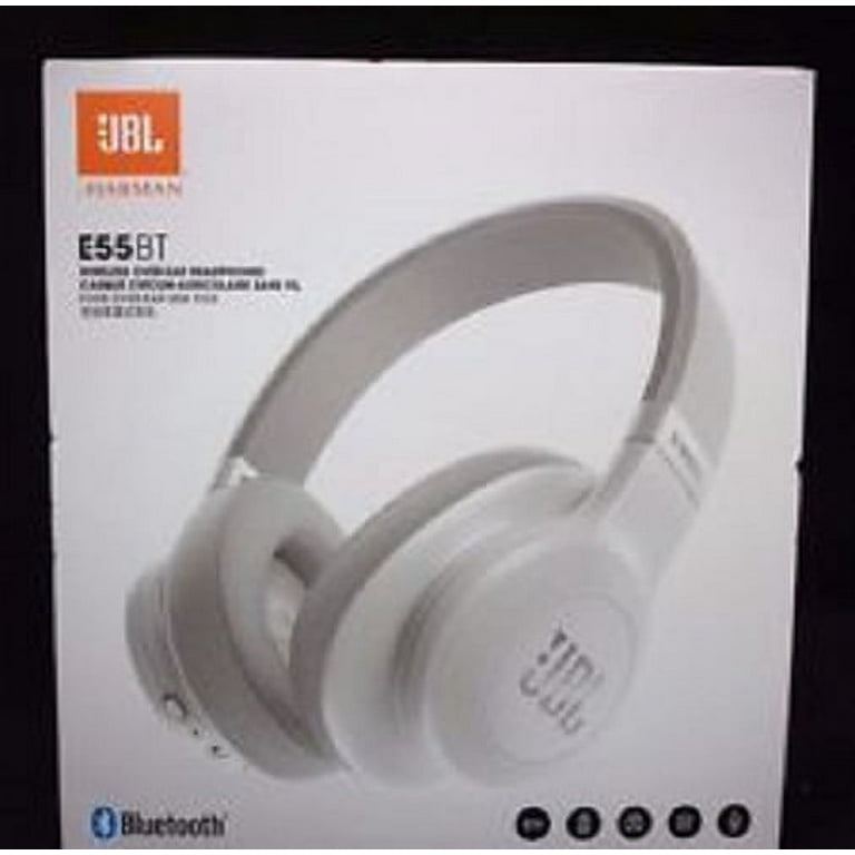 Harman Jbl E55 White Bluetooth Headphones