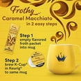 thumbnail image 4 of Gevalia Frothy 2-Step Caramel Macchiato Espresso Keurig K-Cup® Coffee Pods & Froth Packets Kit (6 ct Box), 4 of 4