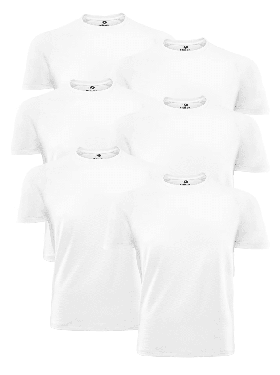 Hanes, White T-Shirts Undershirts, 6-Pack with Odor Control