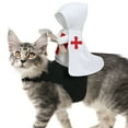 thumbnail image 2 of Duuclume Dog Clothes Christmas Cosplay Costume Halloween Crusader Knight Pet transformation Costume M, 2 of 6