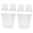 thumbnail image 4 of Soimiss 6Pcs Clear Orchid Plant Pots Made of Sturdy Plastic with Holes for Proper Drainage and Growth, 4 of 8