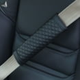 thumbnail image 2 of PULLIMORE 4 Packs Car Seat Belt Cover Pads, Leather Soft Shoulder Seatbelt Pads Cover, Helps Protect Your Neck and Shoulder (Black), 2 of 9