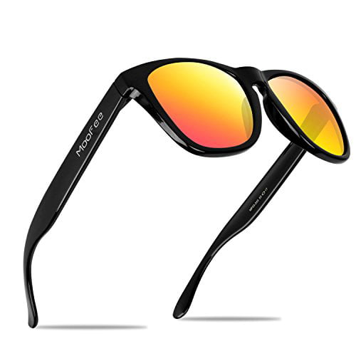 Moofee Polarized Sports Sunglasses with Rotatable Legs Cycling Glasses for Men 