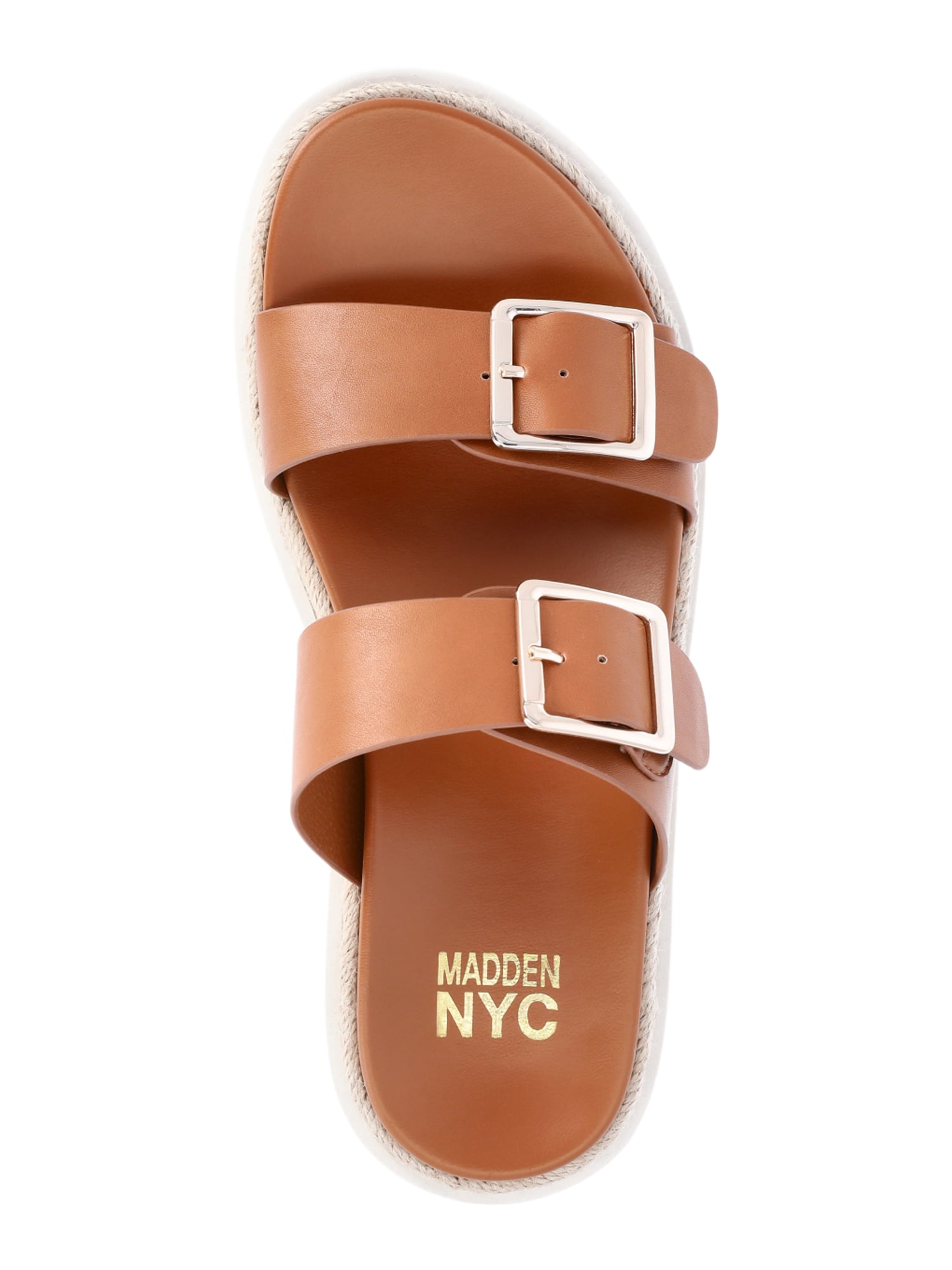 Madden NYC Women’s Flatform Two Strap Sandals