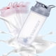 thumbnail image 5 of Coctelera de proteínas, taza de suplementos deportivos, coctelera con bola mezcladora, batido de Fitness, taza de agua de entrenamiento portátil para deportistas, 500ml (gris) Sailing Electrónica, 5 of 5