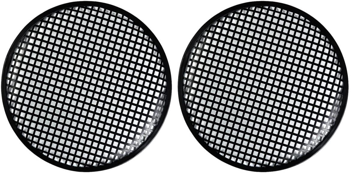 2Pcs 12” INCH GRILL WAFFLE SPEAKER SUB WOOFER SPEAKER GRILLS