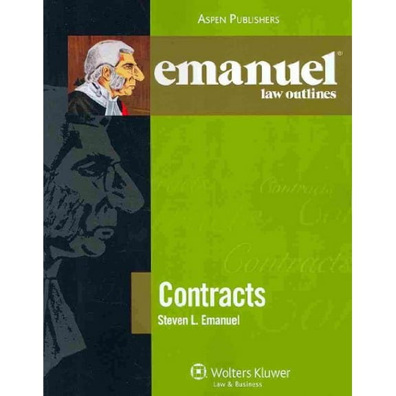 Pre-Owned Contracts (Emanuel Law Outlines) (Paperback) 0735589933 9780735589933