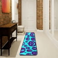 thumbnail image 6 of GZHJMY Halloween Purple Pumpkin Pattern Runner Rug 72"x24",Non-Slip Anti Fatigue Comfort Floor Mats Kitchen Long Rugs for Bedroom Living Room Bathroom Hallways Entrywa, 6 of 7