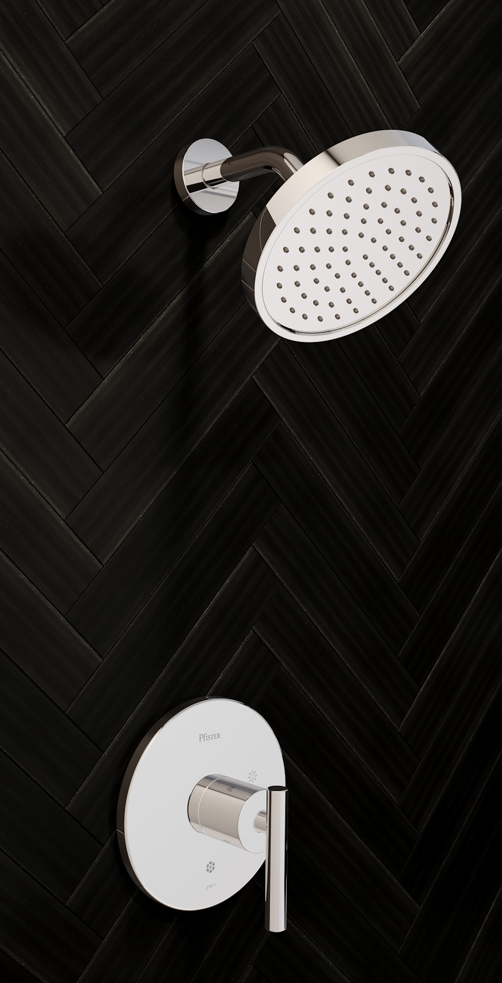 Contempra 1-Handle Shower Only Trim in Brushed Nickel